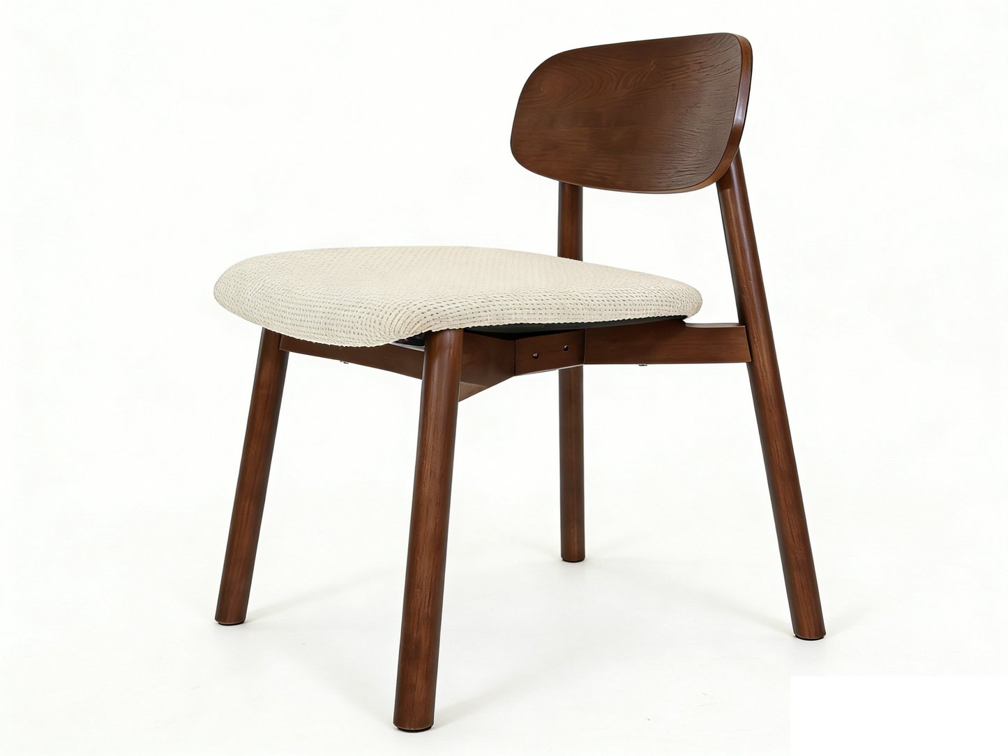 Sorelle Walnut & Cream Dining Chair