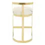 Sorelle Bar Stool – Black or Ivory Velvet with Gold Frame
