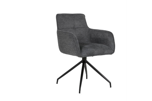 Hero Dining Chair in Charcoal - Set of 2