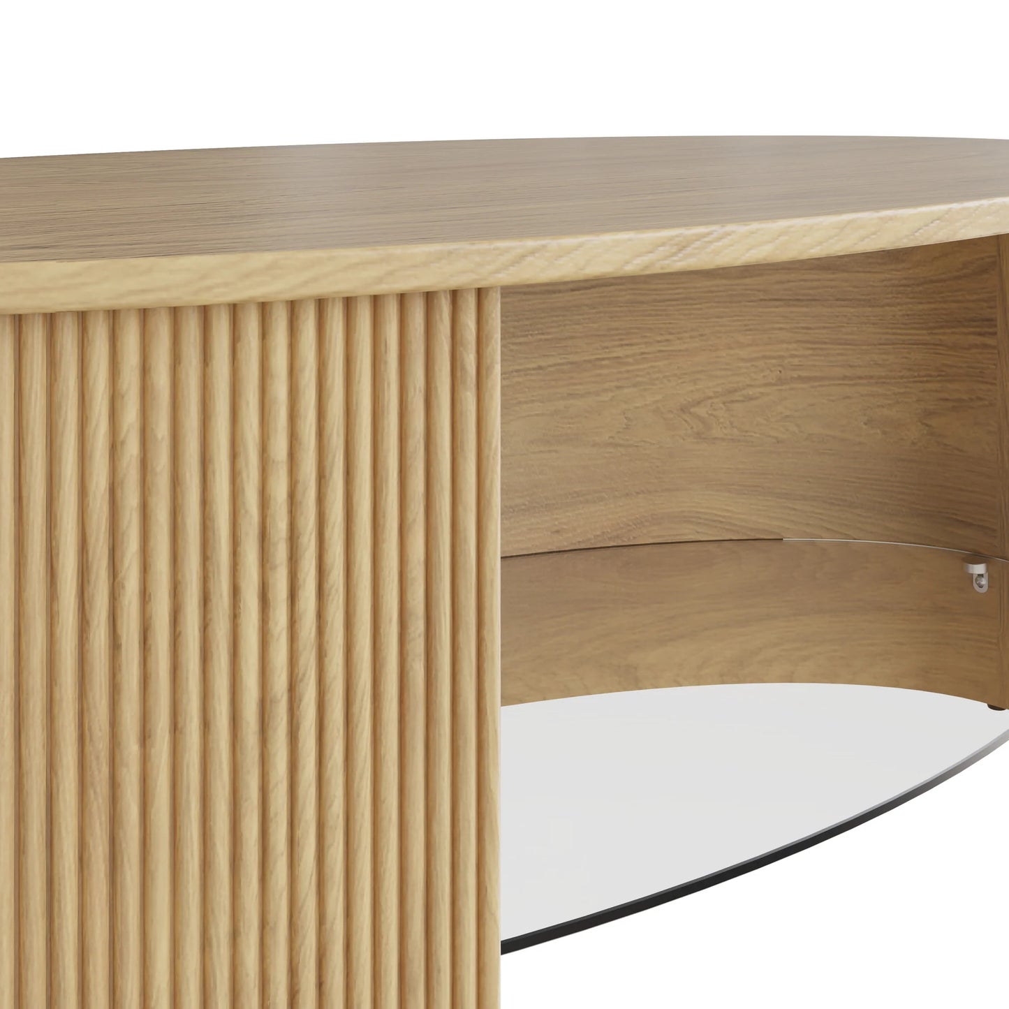 Alessio Fluted Coffee Table