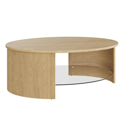 Alessio Fluted Coffee Table