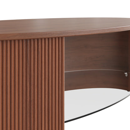 Alessio Fluted Coffee Table