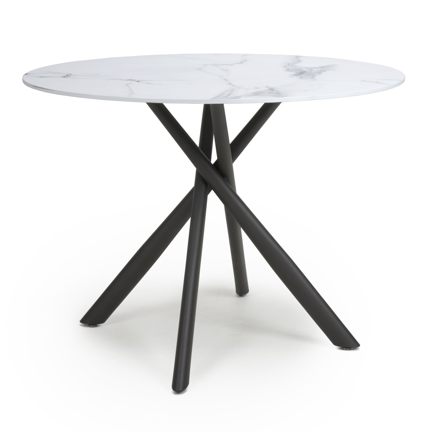 Avensis Marble 1m Dining Table - Various Colours