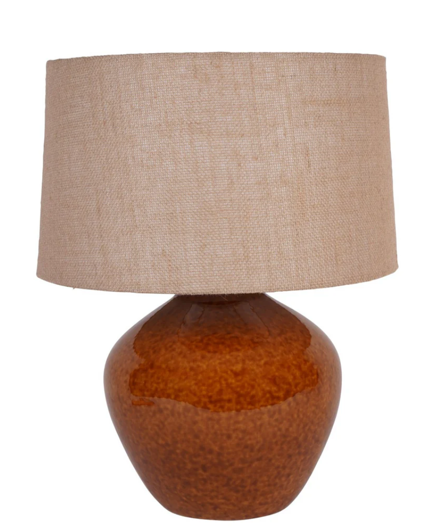 Rowan Large Terracotta Ceramic Table Lamp