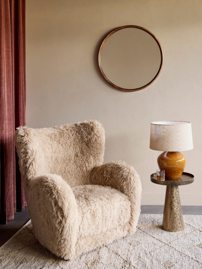 Rowan Large Terracotta Ceramic Table Lamp