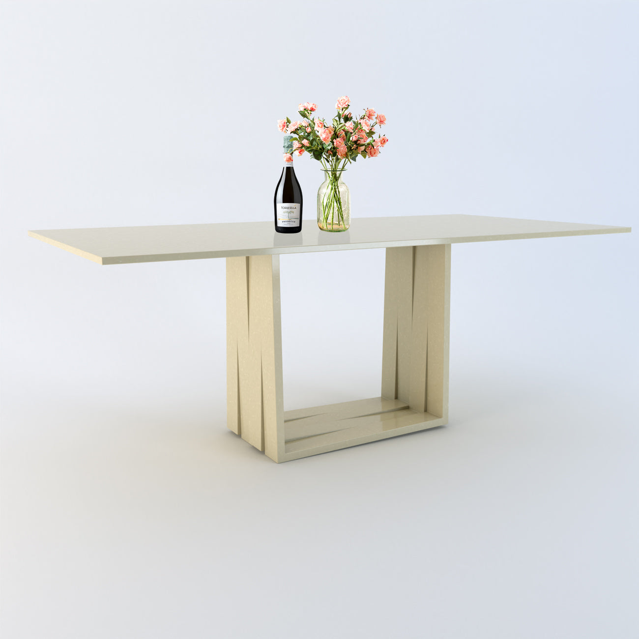 Aria Quartz Dining Table