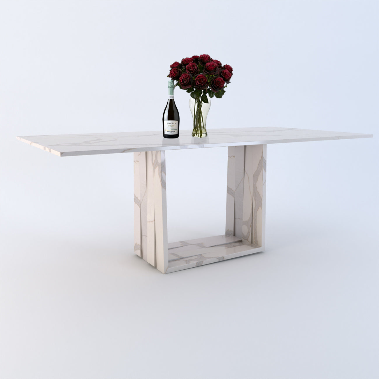 Aria Quartz Dining Table