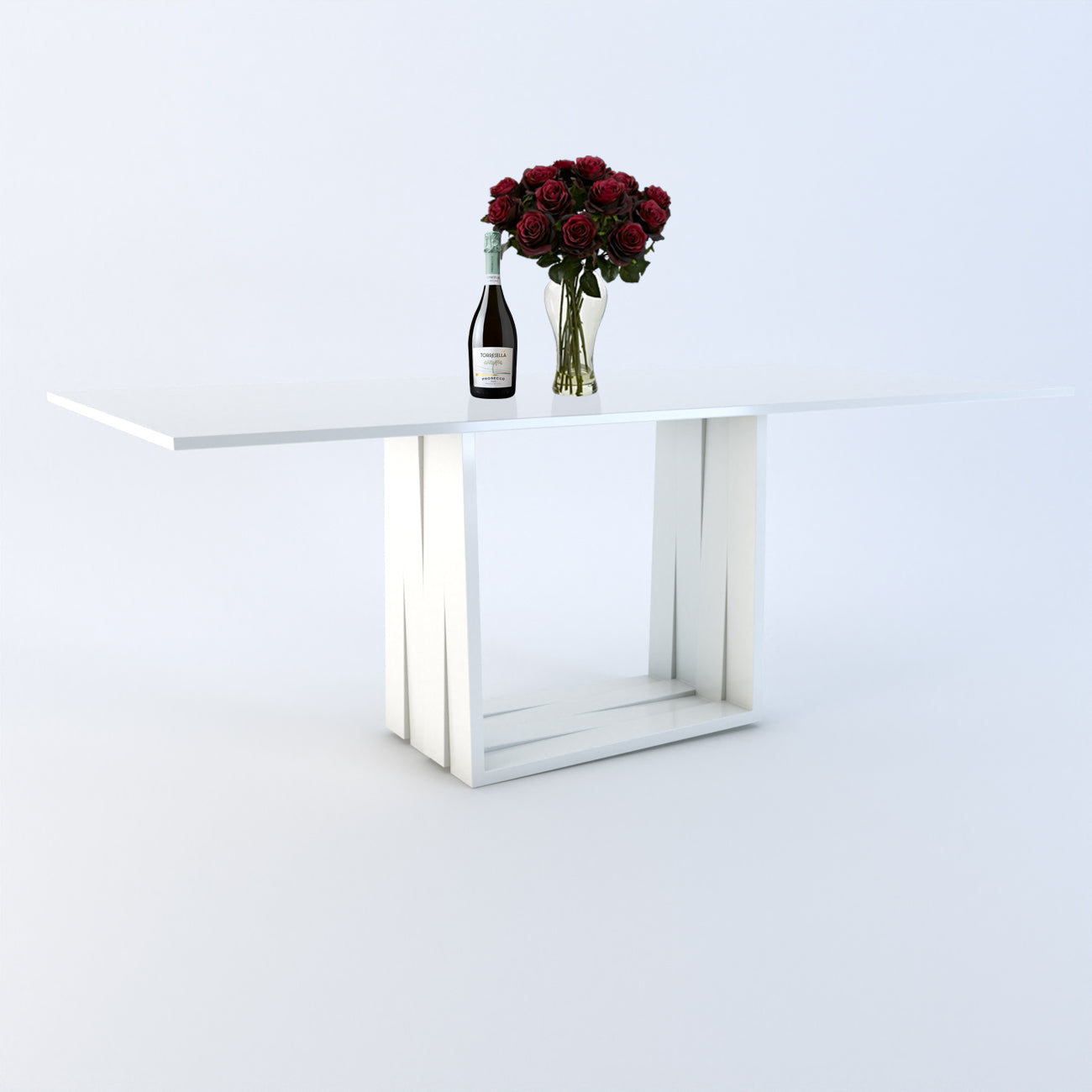 Aria Quartz Dining Table