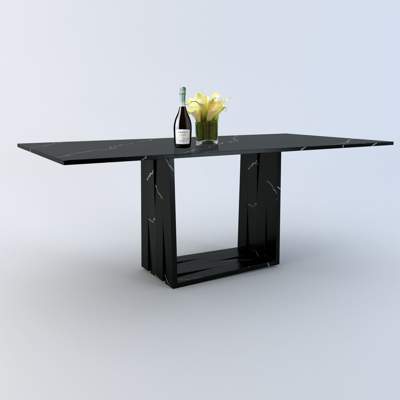 Aria Quartz Dining Table