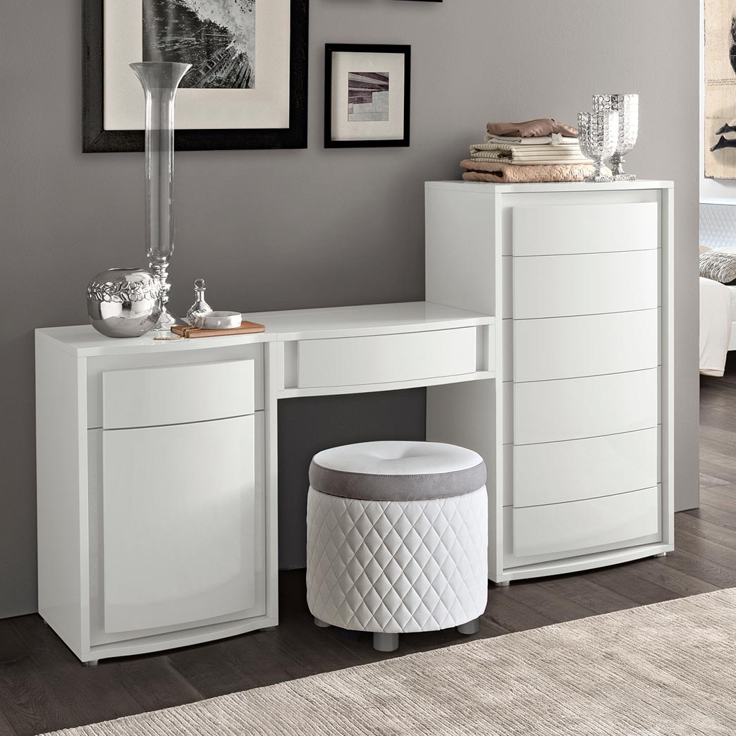 Bianca White Dressing Table - Various Sizes