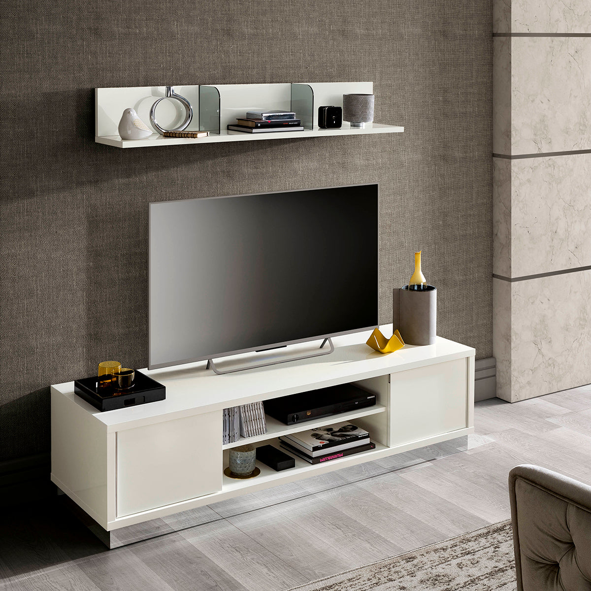 Caligula TV Base Unit - Various Colours