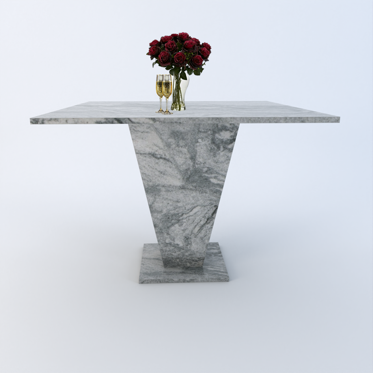 Crescendo 1m Granite Dining Table