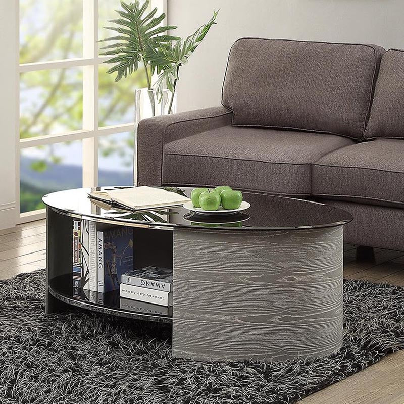 Fiesole Glass Coffee Table Chic and Sleek Design