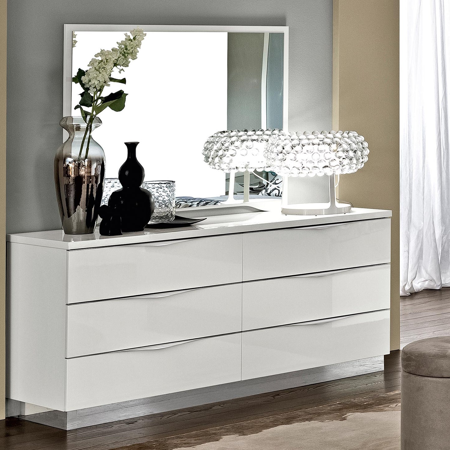 Caligula 6 Drawer Dresser - Various Colours