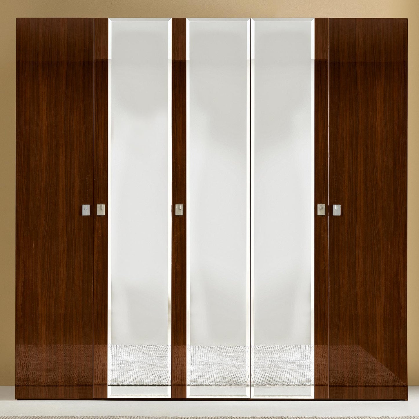 Caligula Mirrored Wardrobe  - Various Colours & Sizes