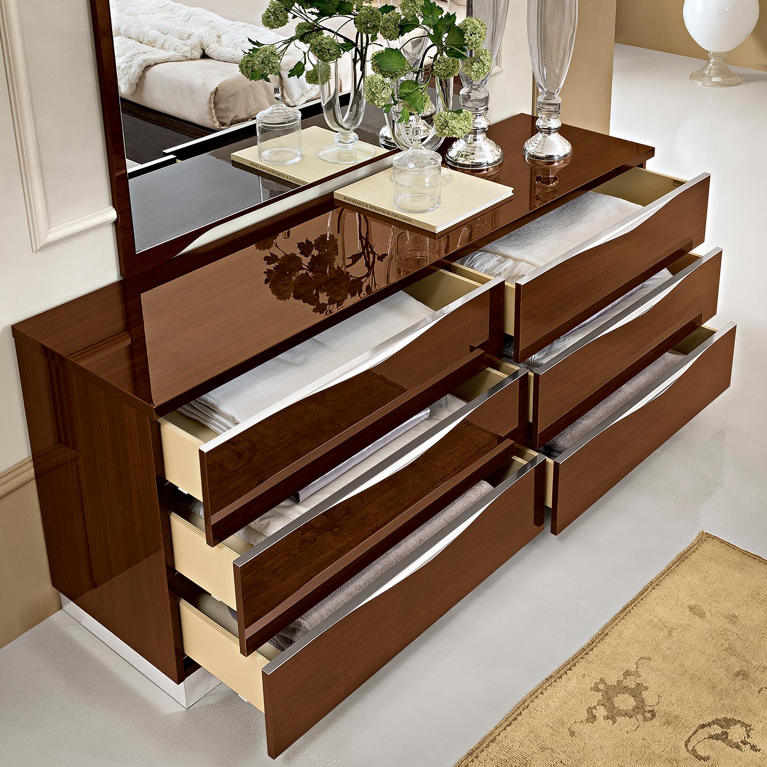 Caligula 6 Drawer Dresser - Various Colours