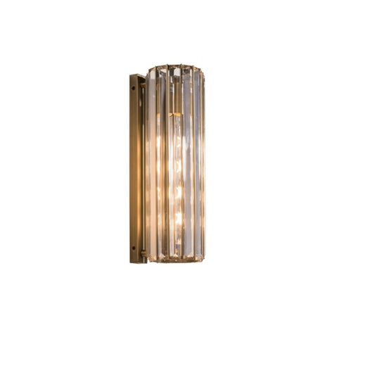 Riley Brass & Crystal Wall Light Glamorous and Chic