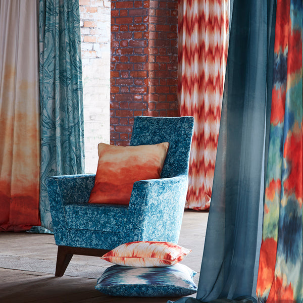 Bespoke Elementa Basanite Indigo Blue Feature Chair | Bespoke Furniture ...