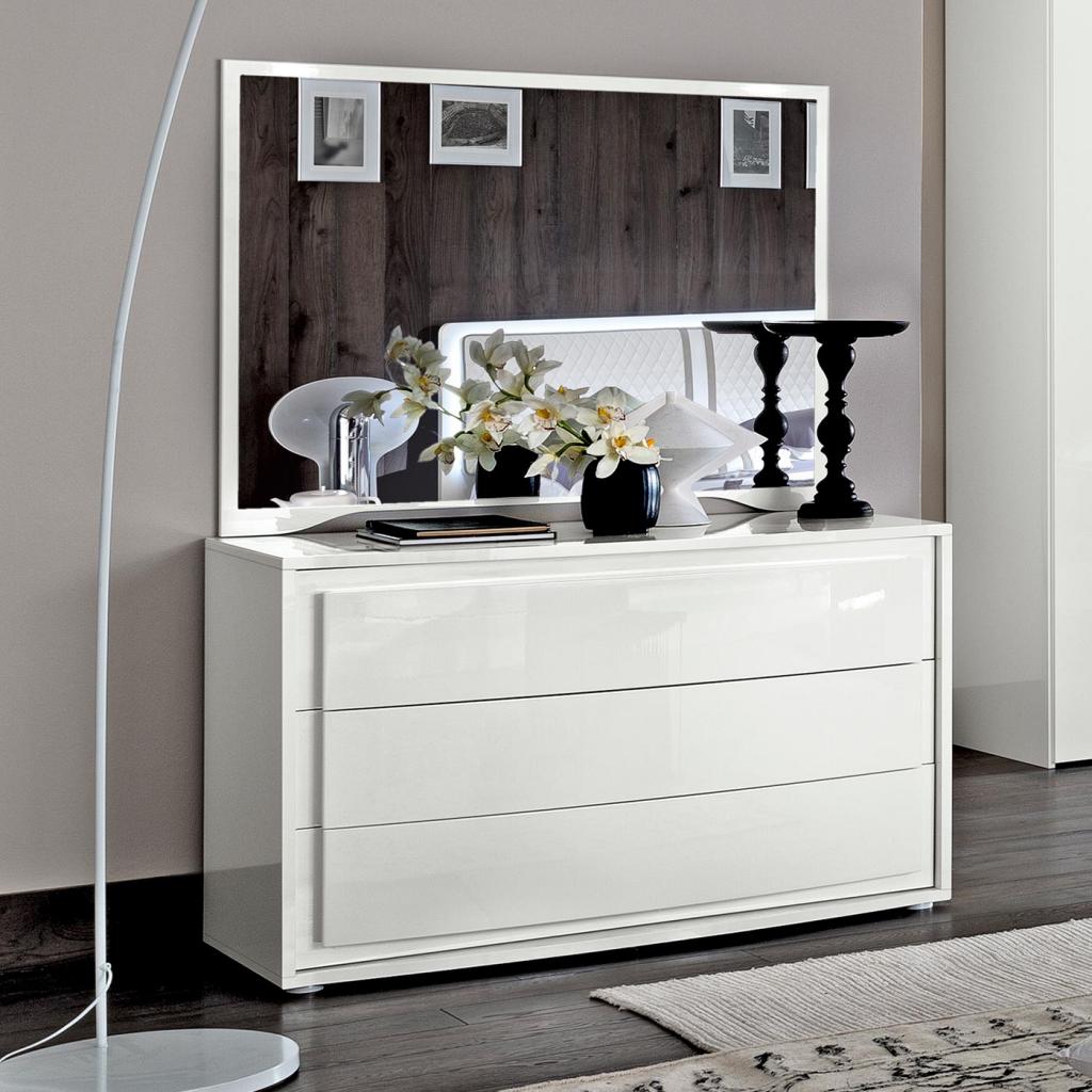 Bianca White Chest of Drawers