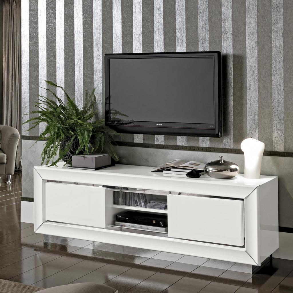 Bianca White TV Cabinet