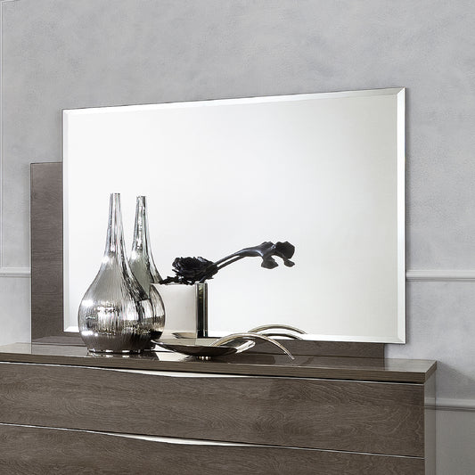 Caligula Silver Birch Bevelled Mirror