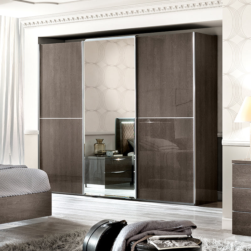 Caligula Silver Birch Sliding Wardrobe - Various Sizes, & Door Options