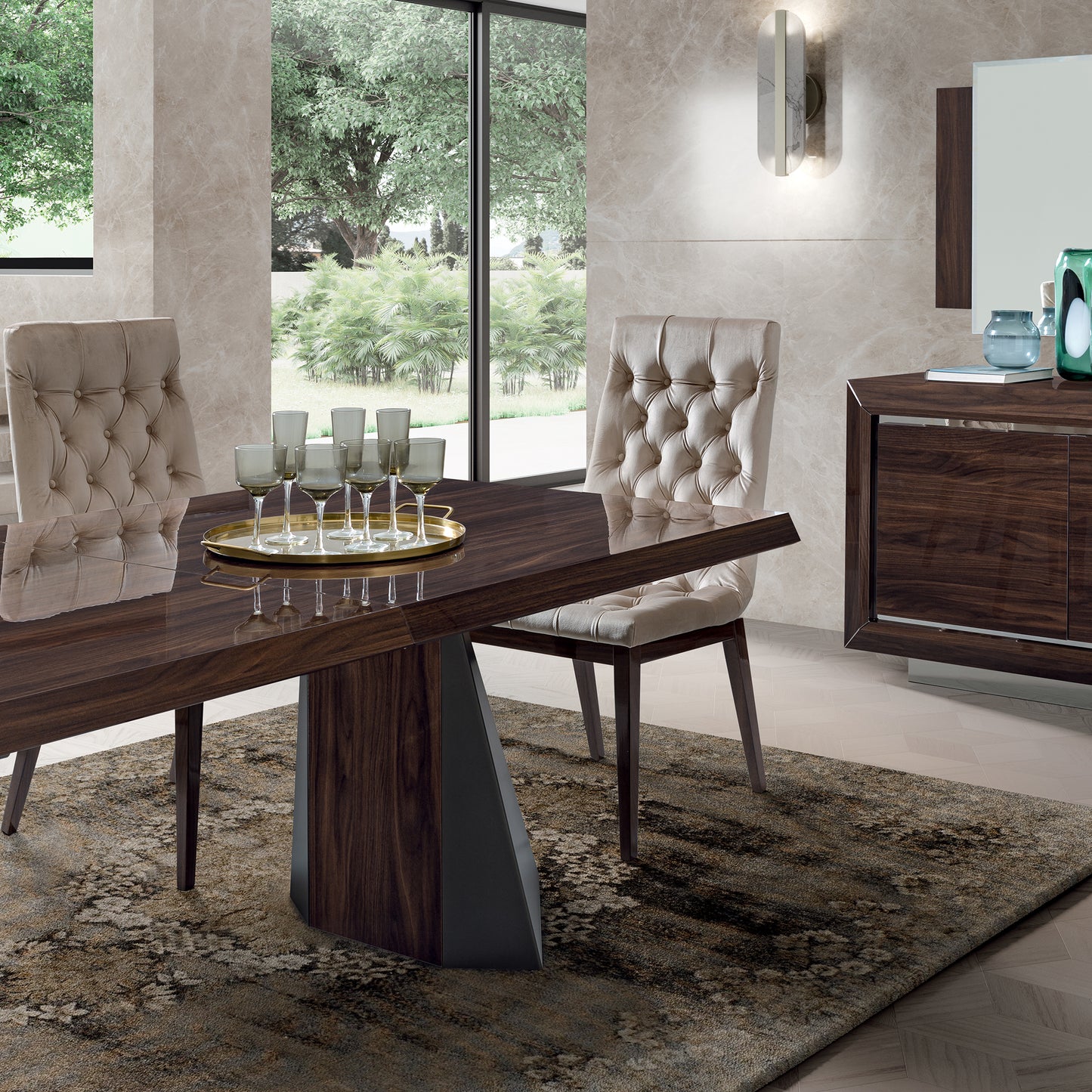 Elisio Ellen Extending Dining Table