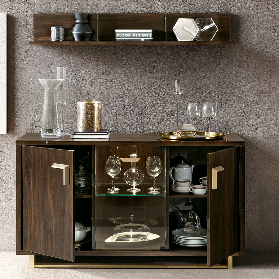 Florentina Walnut Patrizio 3dr LED Sideboard