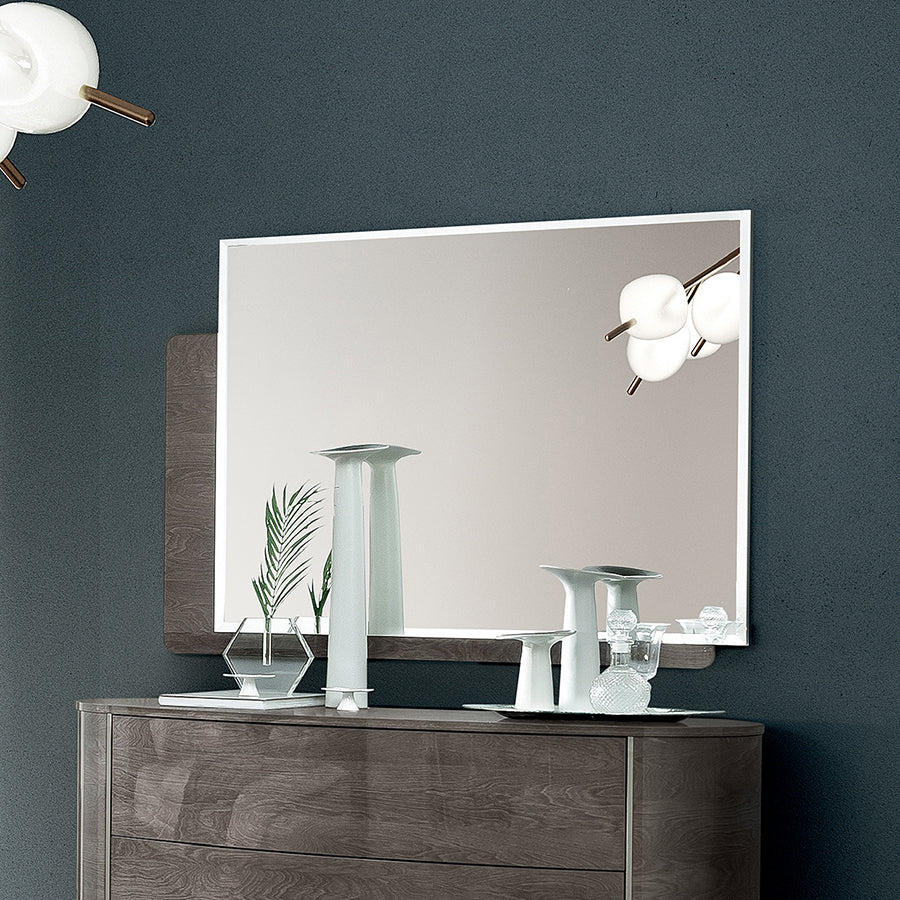 Romeli Silver Birch Rectangular Mirror