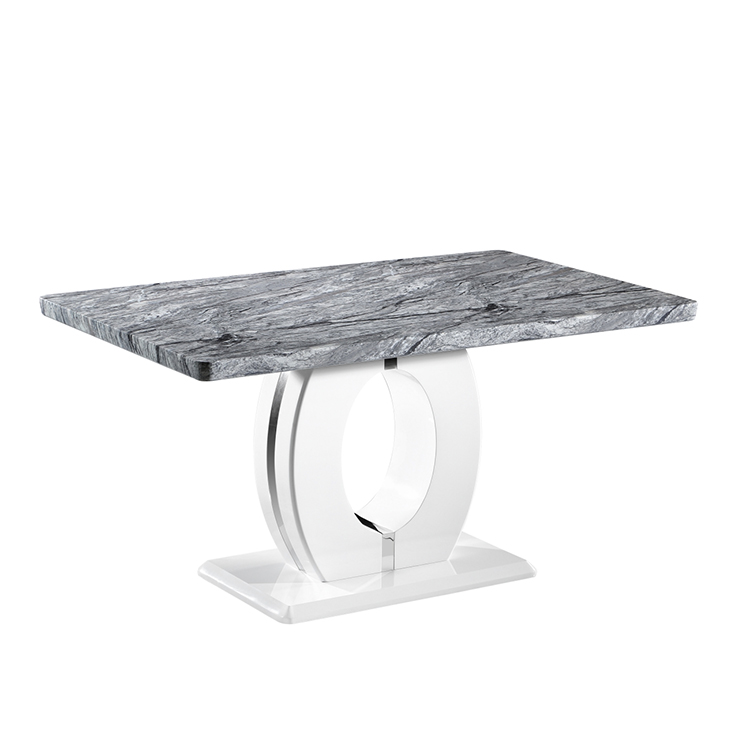 Nepal Grey Marble 1.5m Dining Table