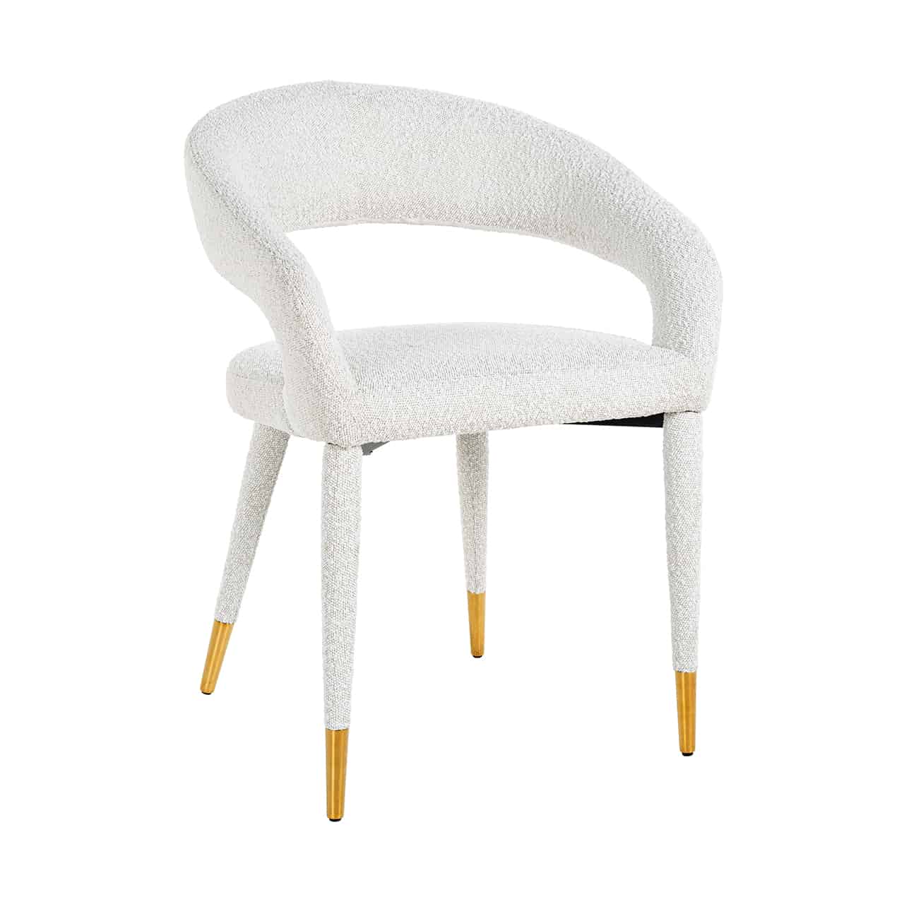 Galia Khaki Velvet Dining Chair
