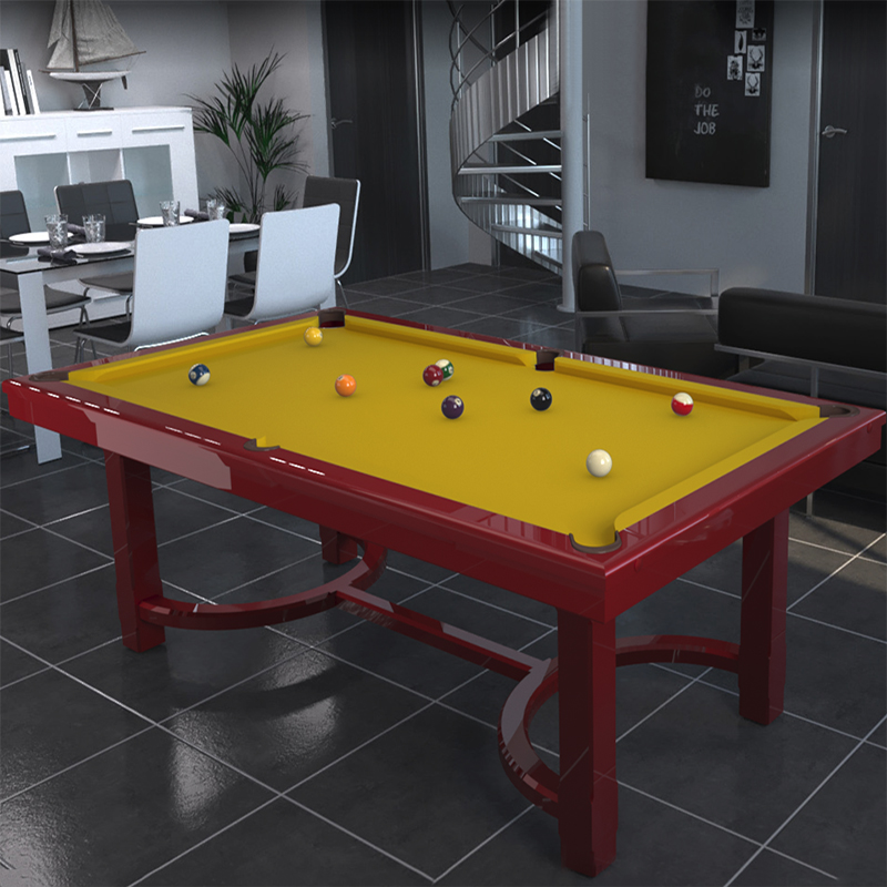Toulet Cottage 8' Bespoke Pool Entertainment Dining Table
