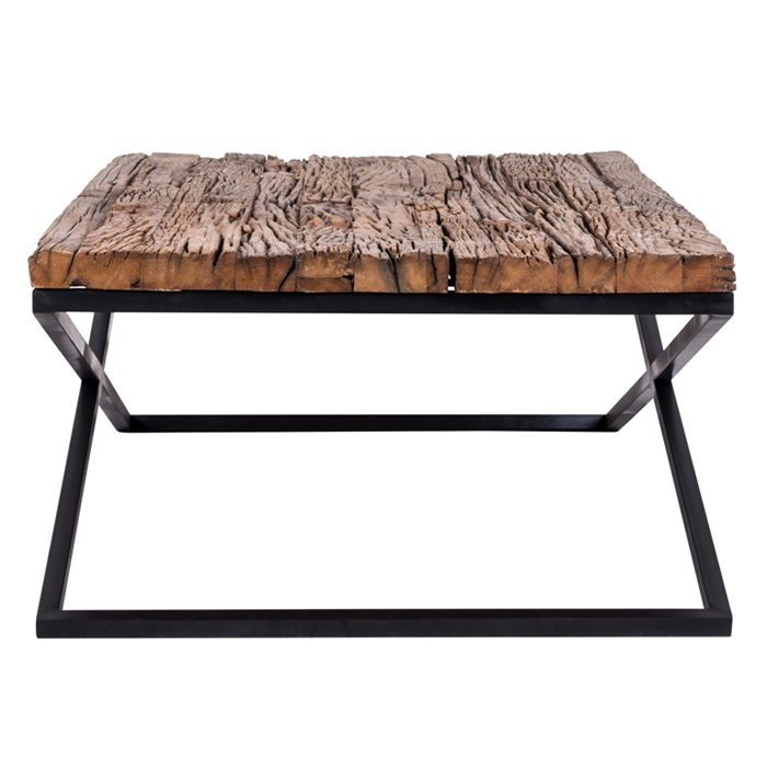 Karmal Eco Wood Silver Coffee Table