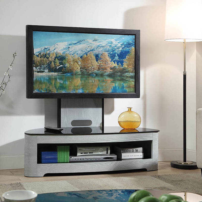 Florence Oak Cantilever TV Stand