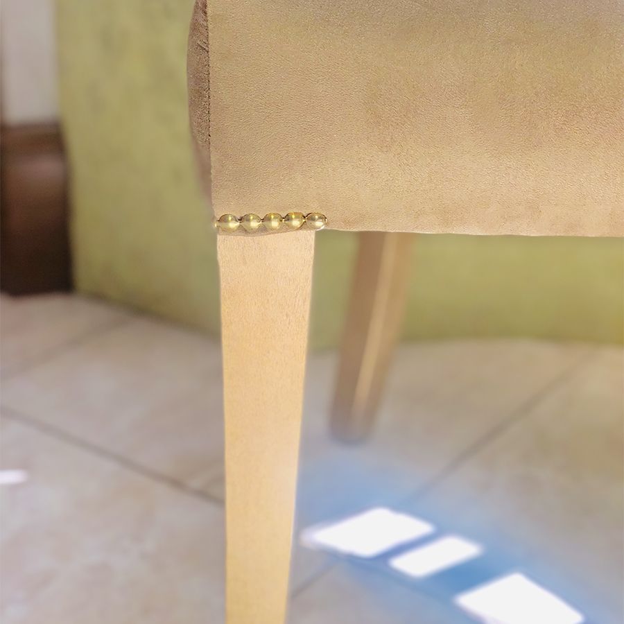 Bespoke Portofino Curved Dining Chair