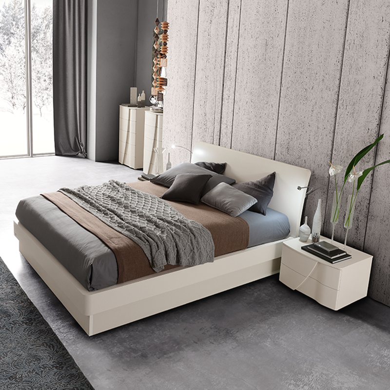 Lana Eclisse White 5ft Bed