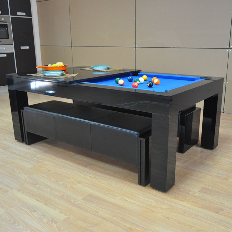 Milano Pool & Entertainment High Gloss Dining Table (Seats 10+)